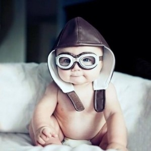 baby pilot!