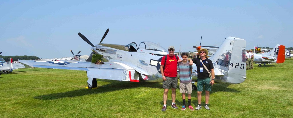 Gang P51 Flight  Line