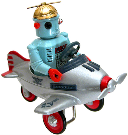 Robot Pilot Toy
