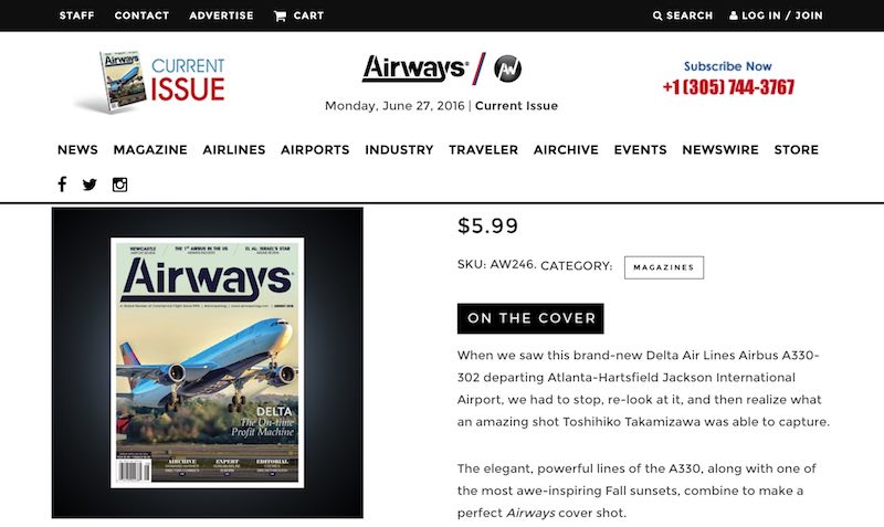 Airways Website New