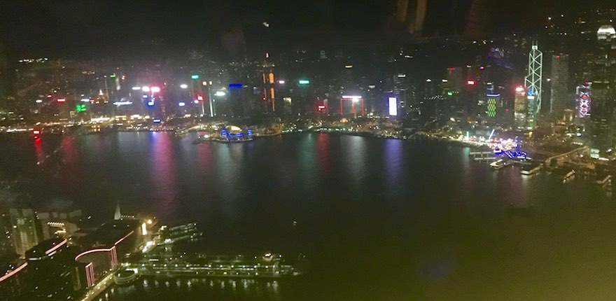 HK Night Pano Aerial Adventures Hong Kong Style!