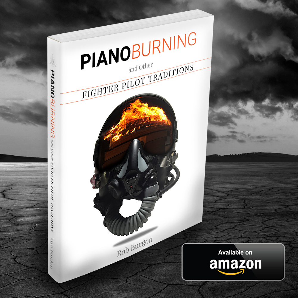 Piano Burning - Burning Pianos with F22 Fighter Pilot Rob Burgon