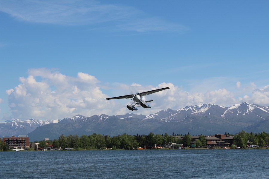 ANC Float takeoff!