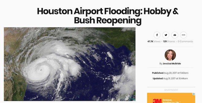 IAH HOU Airport Harvey IAH, HOU, MSY, #HurricaneHarvey and YOU!