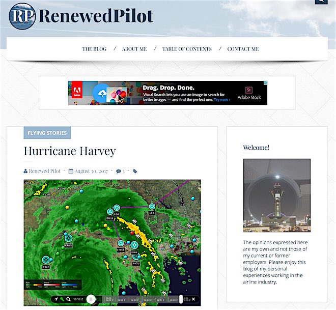 Renewed Pilot SS IAH, HOU, MSY, #HurricaneHarvey and YOU!