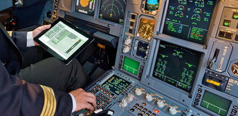 cockpit iPad #Bombogenesis and Airlines—How do Pilots Cope?