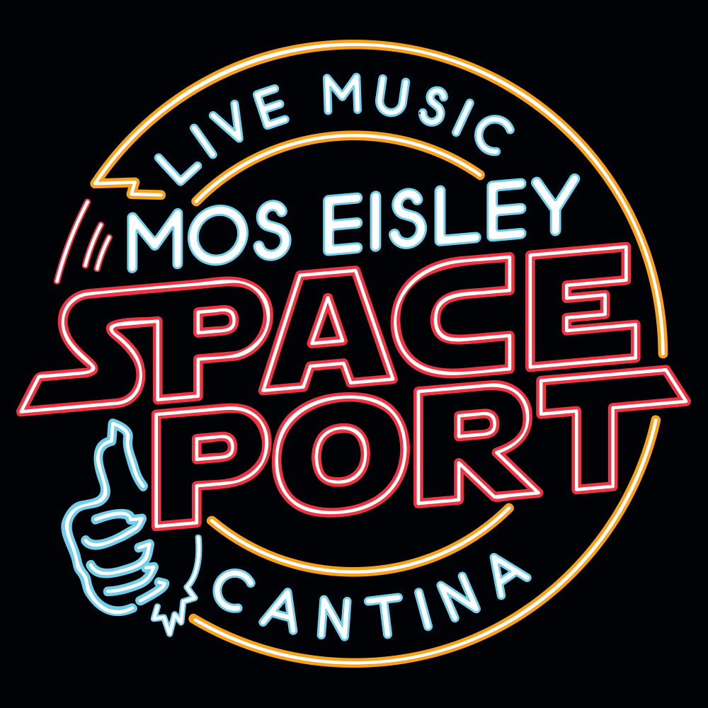 Live Music Mos Eisley Space Port Cantina - Star Wars Graphic